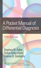 A Pocket Manual of Differential Diagnosis. Edition Fifth