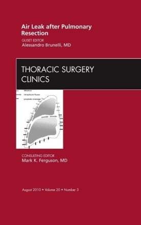Air Leak after Pulmonary Resection, An Issue of Thoracic Surgery Clinics
