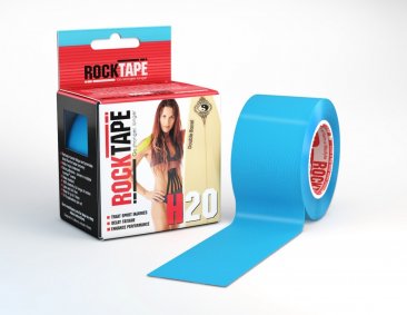 RockTape H2O Kinesiology Tape 5cm wide x 5 metres Electric Blue