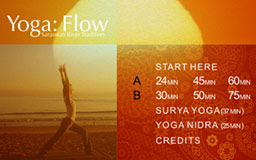 Yoga: Flow dvd, Saraswati river tradition by Real Bodywork