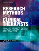 Research Methods for Clinical Therapists. Edition: 5