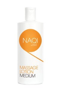 NAQI Massage Lotion Medium - Hypoallergenic (500ml)