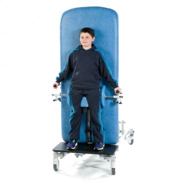 Model ST7650 - Paediatric Therapy Tilt Table with braked castor system