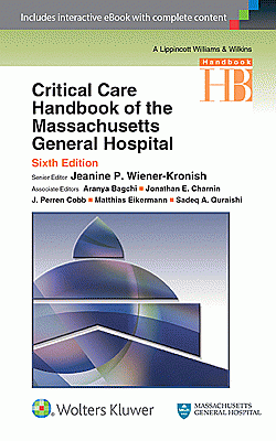 Critical Care Handbook of the Massachusetts General Hospital. Edition Sixth