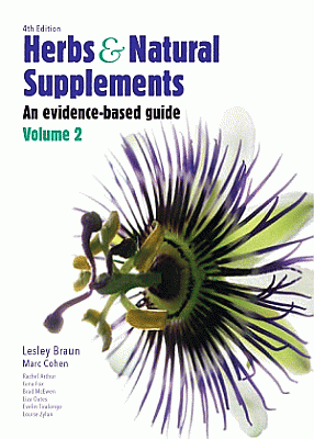 Herbs and Natural Supplements, Volume 2. Edition: 4