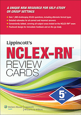 Lippincott's NCLEX-RN Review Cards, 5th Edition