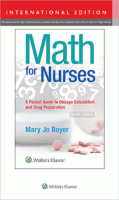 Math For Nurses, 10th Edition