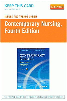 Issues and Trends Online for Contemporary Nursing (Access Code). Edition: 4