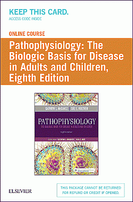 Pathophysiology Online for Pathophysiology (Access Code). Edition: 8