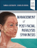Management of Post-Facial Paralysis Synkinesis