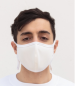 Reusable Face Mask with PTFE Filter (white)